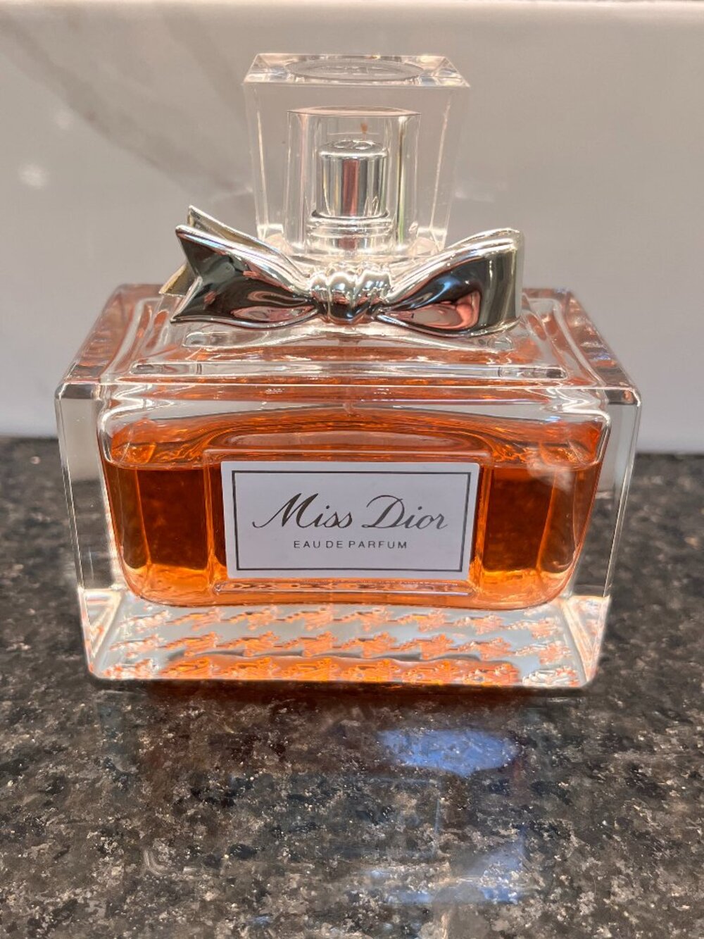 Authentic Miss Dior Eau de Parfum 3.4 oz / 100ml ~85% Full Batch Code 4K09